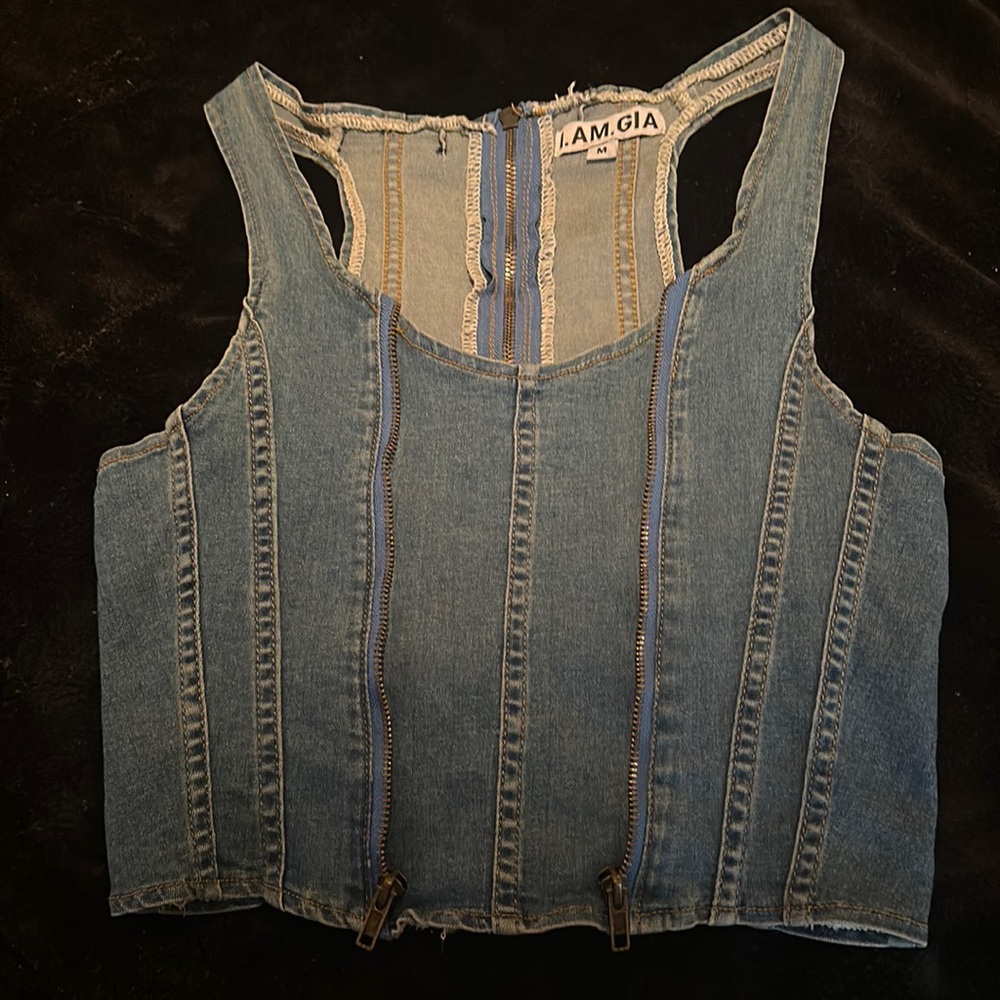 I AM GIA - Coco Denim Corset